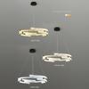 Современный свет роскошная гостиная светодиодная люстра спальня столовая хрустальный светильник геометрический дизайн украшение дома люстра