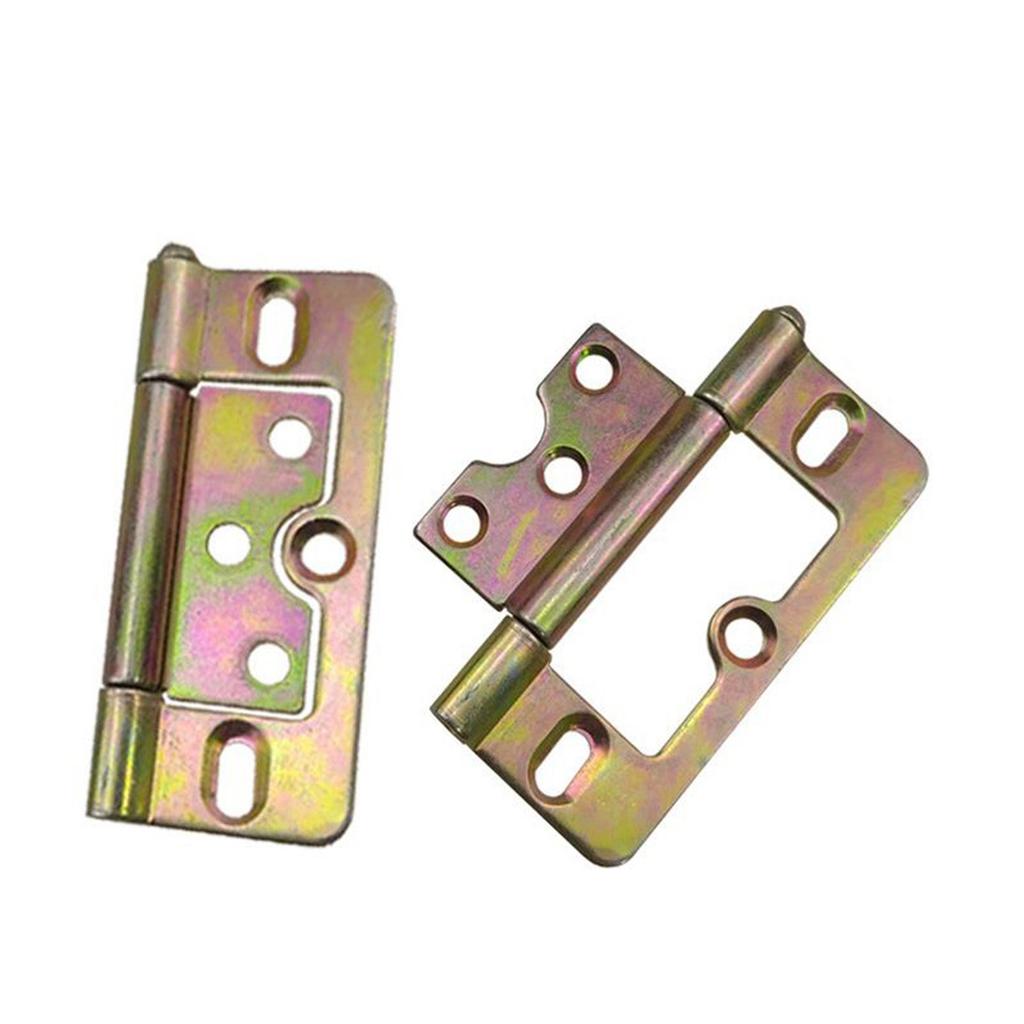10 штук Дверные петли без врезки Бесшумная работа Удобны для корпусной мебели и дверей шкафов для повседневного использования