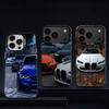 Чехол для телефона B-BmwES-s Super для iPhone 17,16,15,14,13,12,11,Pro,Max,Plus,E,Air,Mini, противоударный, черный матовый, жесткий бампер