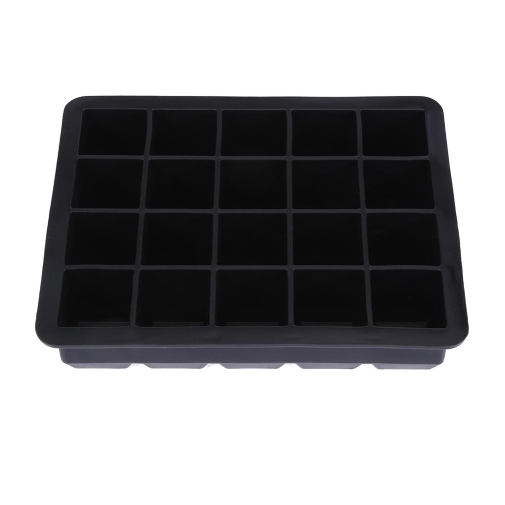 Easy Release Ice Cube Mold Flexible Ice Cube Container Silicone Ice Cube Tray For Freezing