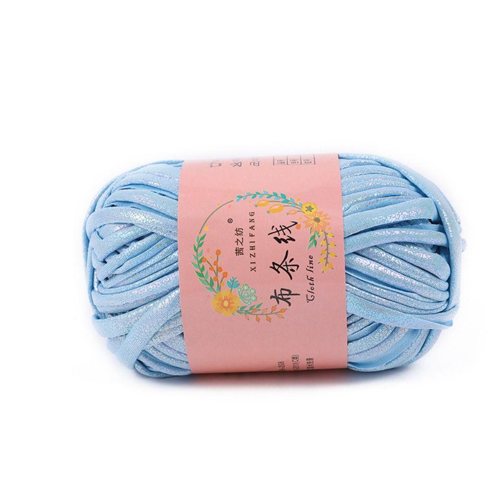 100 г Блестящая пряжа для вязания крючком Волшебный цвет Сделай сам Ручное вязание Универсальный моток пряжи Для футболки