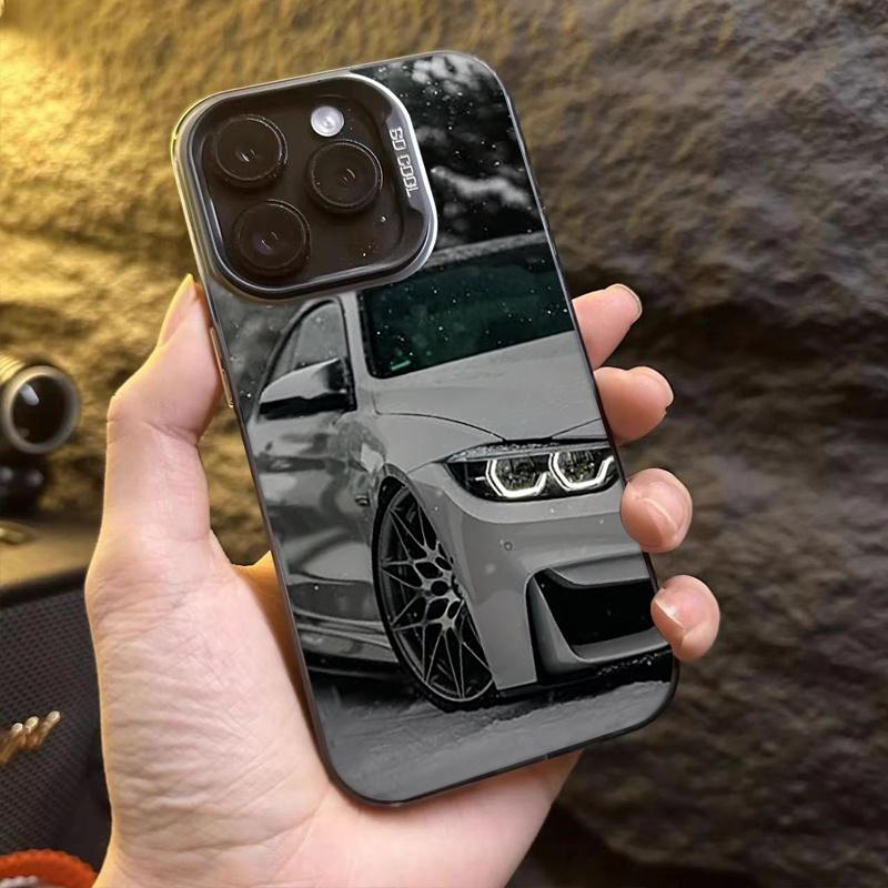 Модный чехол для телефона с рисунком автомобиля для iPhone 17 16 15 14 13 12 11 Pro/ Max /Plus, противоударная задняя крышка