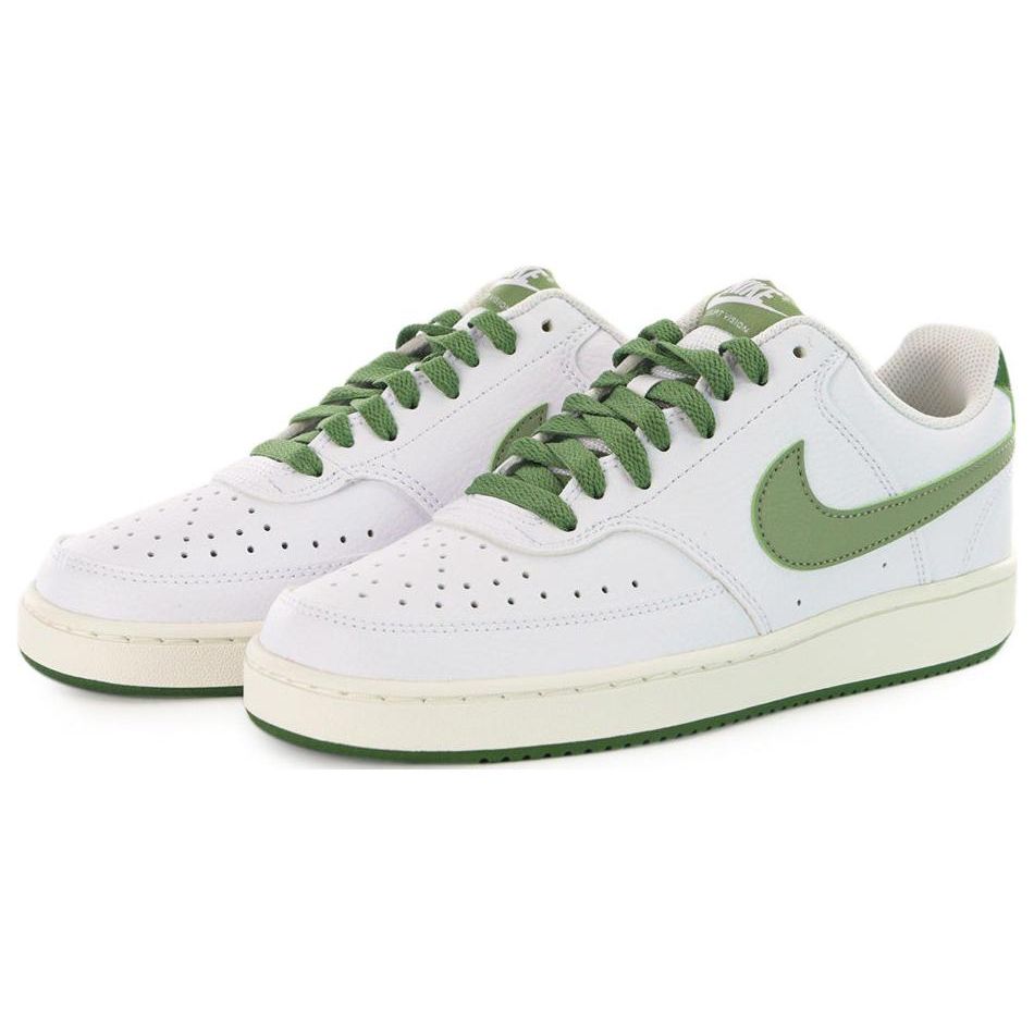 Nike Кроссовки унисекс Court Vision Low White Oil Green Treeline Sail FJ5480-100