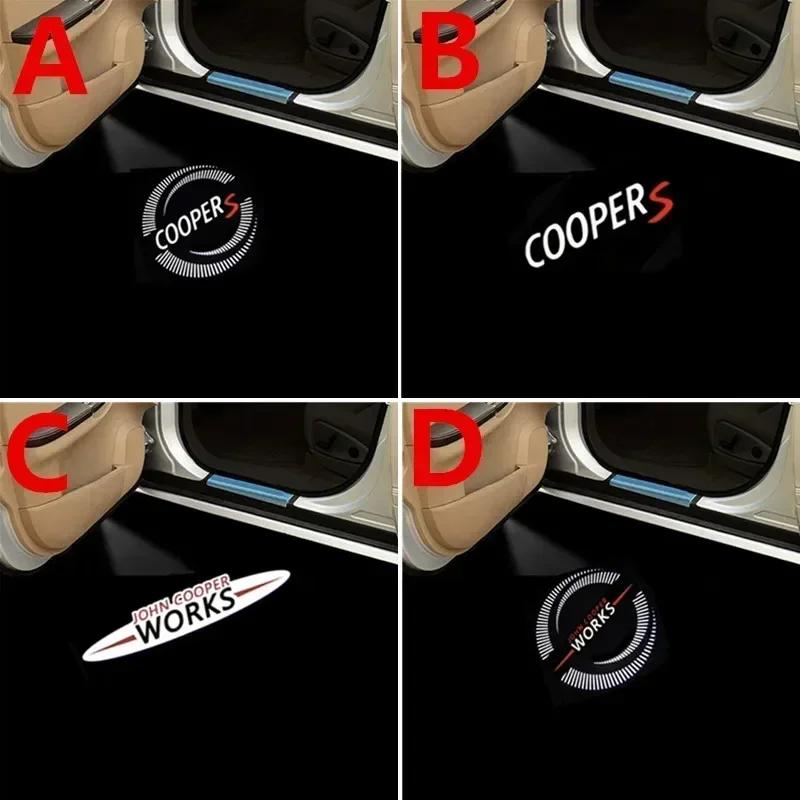 Светодиодная подсветка двери автомобиля, проектор логотипа для MINI Cooper One R50 R52 R53 R56 Countryman R60 F55 F56, световая подсветка логотипа, товары, аксессуары sfzkd77