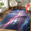 1Pc Ethereal Eyes Space Rug, Office Carpet Indoor Outdoor Doormat, Non-Slip, Comfortable, Living, Christmas Halloween, Xmas Gift Y1766