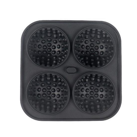 Ice Cube Mold Golf Ball Spherical Ice Mold Non-stick Flexible Silicone Ice Ball Maker for Home Kitchen Bar