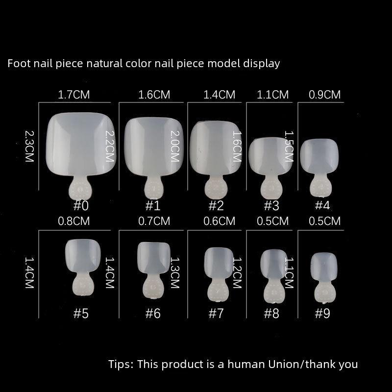 Nail Art Натуральные Цветные Полные Накладные Ногти Для Ногтей, Набор Из 100 Штук