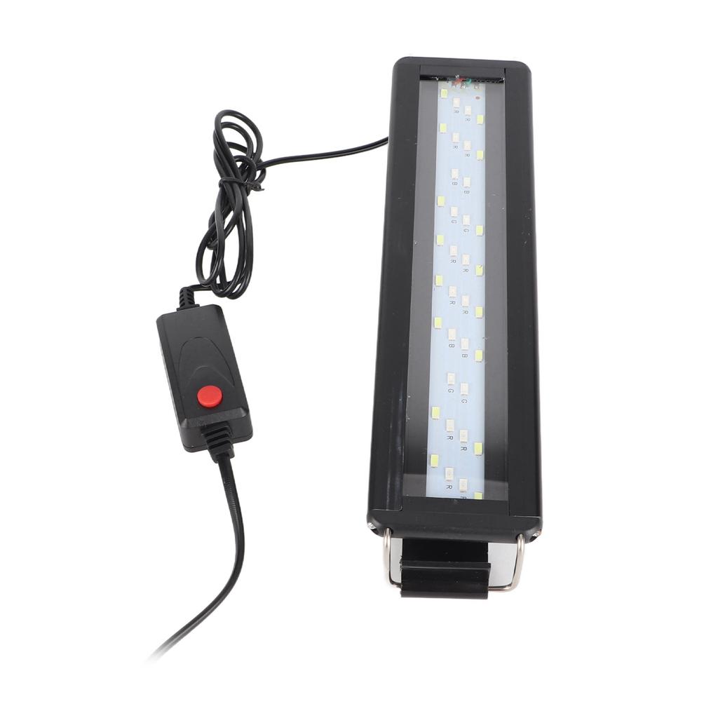 Светодиодный светильник для аквариума, изменяющий цвет, 3 уровня, регулируемый, 4 ряда, светильник для аквариума с выдвижным механизмом