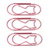 4 Box Cute Cat Paper Clip Fun Shaped Plated   Paper Clamp Book  Clips Wire Book  for File Classification
