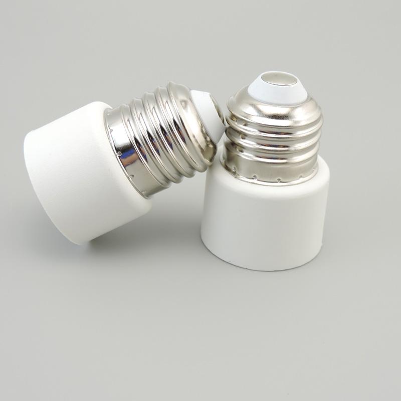 5pcs AC 220v E26 E27 To US EU UK Power Plug LED Bulb Holder Base Socket To E27 Plug Screw Lamp Light Adapter Converter Connector