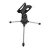 Desktop Microphone Mic Stand Holder Bracket Adjustable Table Microphone Holder with Mic Clip for Conference Live