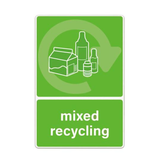 Наклейка для переработки для мусорного бака самоклеящаяся водонепроницаемая знаки сортировки отходов для дома офиса квартиры отеля школы и общественной зоны