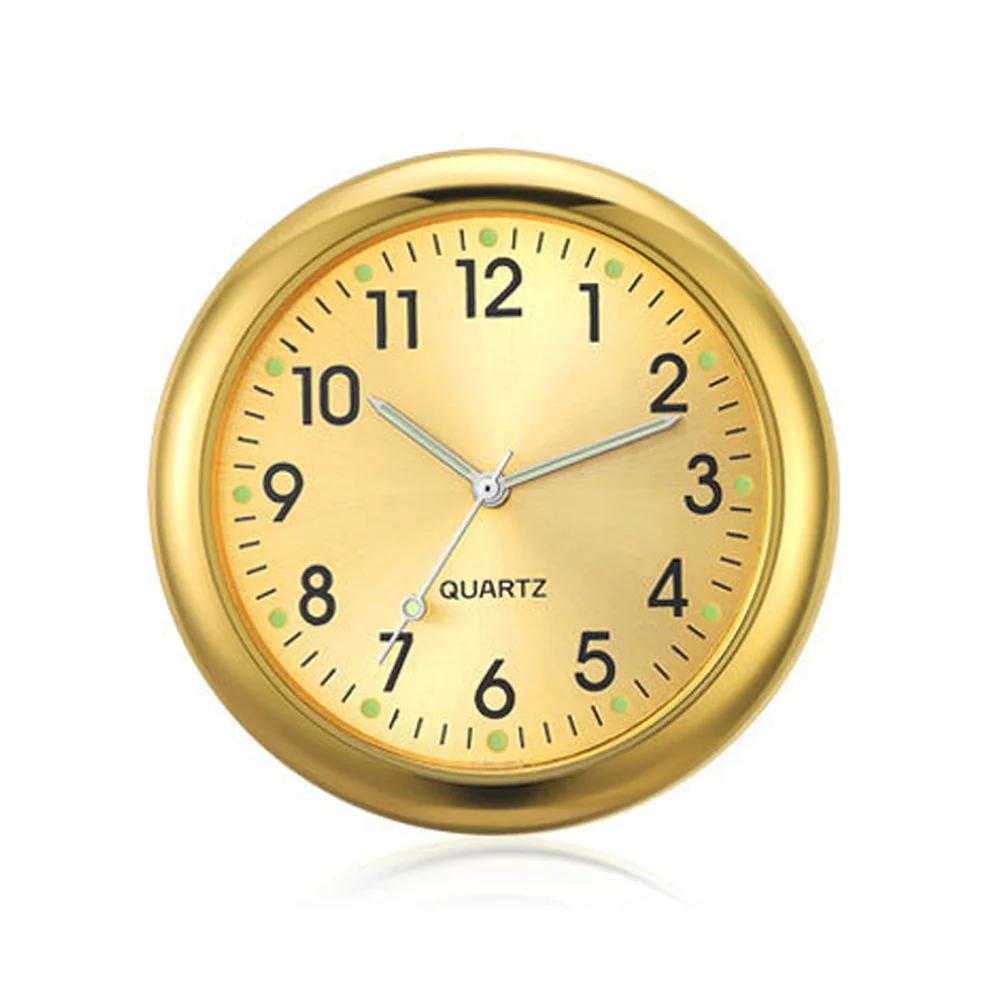 Автомобильные часы Светящиеся мини-автомобили Внутренние наклеиваемые цифровые часы Механические кварцевые часы Автомобильные украшения Автомобильные аксессуары Подарки