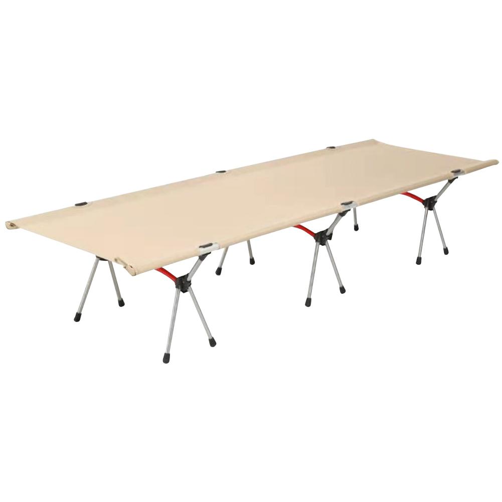 Portable Camping Cot Lightweight Collapsible Sleeping Bed Outdoor Single Beds Tourist Hiking Backpacking DetachableTent Bed