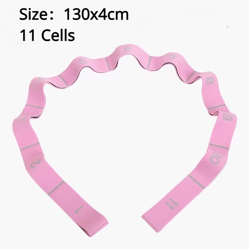 Ремень для йоги, полиэстер, латекс, эластичная лента для латинских танцев, петля для йоги, пилатеса, тренажерный зал, фитнес-упражнения, эспандеры