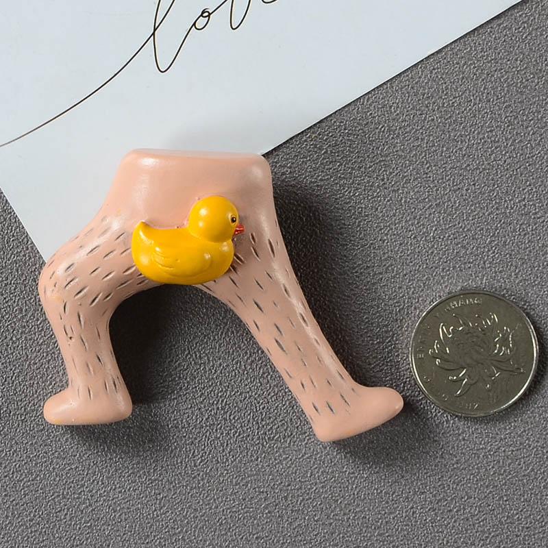 Cartoon European Jesus Van Gogh Mona Lisa Yoga Charming Legs 3D Resin Magnet Fridge Magnets Room Decoration Refrigerator Sticker