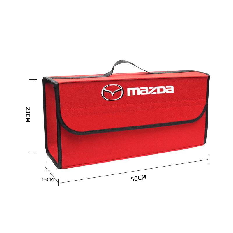 2025 Горячая сумка-органайзер для багажника автомобиля Складная коробка для наведения порядка Контейнеры для хранения Для Mazda 2 3 6 5 Atenza CX30 CX90 CX60 CX50 MX30 CX3 CX5 MX5