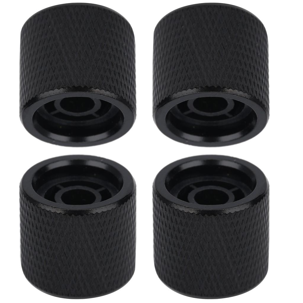 4 шт. электрическая басовая ручка купольная металлическая высококачественная оболочка инкрустированная тон регулятор громкости гитарные детали