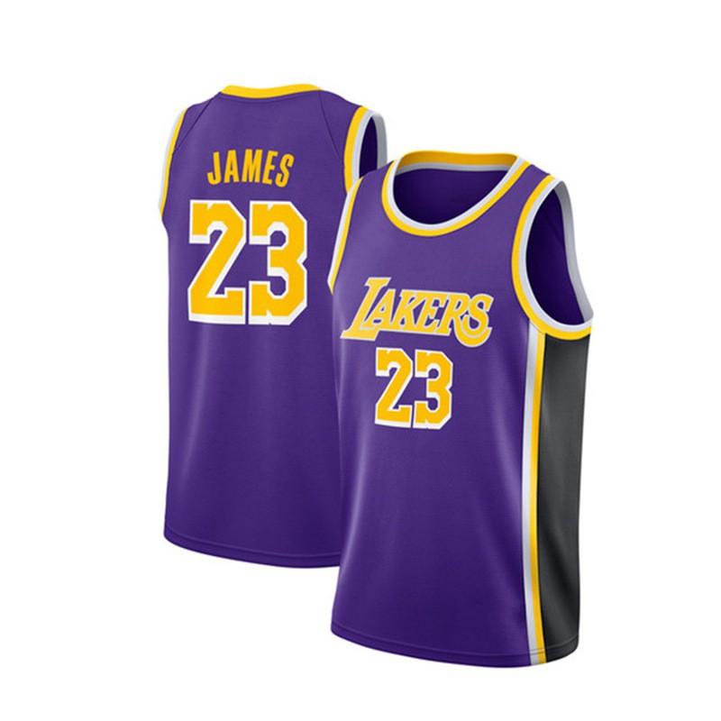 Mens Basketball Jersey NBA Team Fan Apparel Lakers Nets Mavericks Clippers Bucks Warriors Cotton Sport Shirt