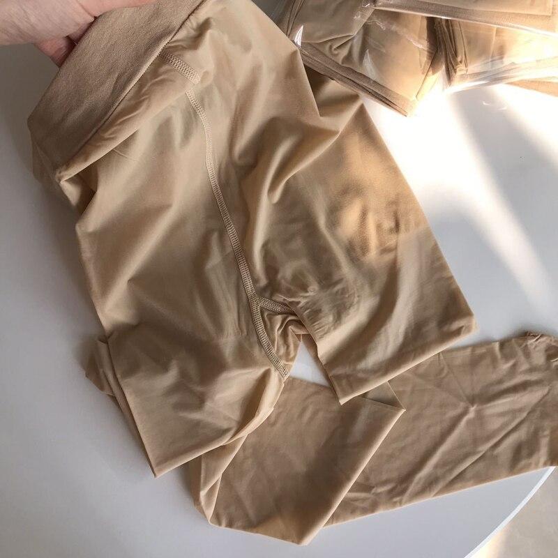 Эластичные волшебные колготки из необычного материала, более блестящие, чем масляные, ультратонкие женские колготки с закрытой промежностью