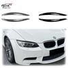 2 шт. 2005-2012 Для BMW 3 серии E90 E91 E92 E93 M3 318i 320i 320d 325i 330i 330d Накладки на фары «Злые брови» Веки Лампа Из ABS