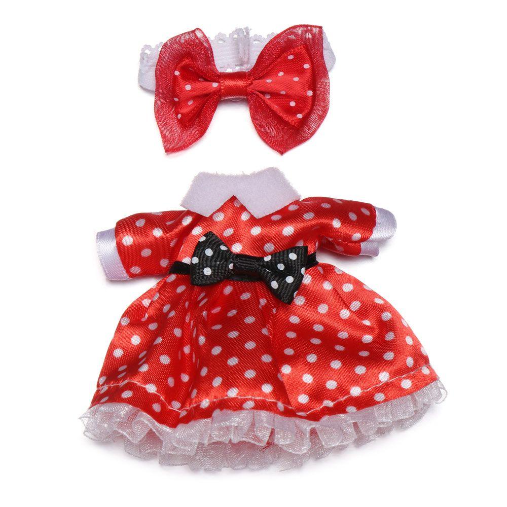 16 см Одежда для кукол Милое платье принцессы для кук BJD 1/8 Топы Футболка Худи Джинсы Брюки Костюм Кружево Вязаный Свитер Юбка Игрушка Подарок