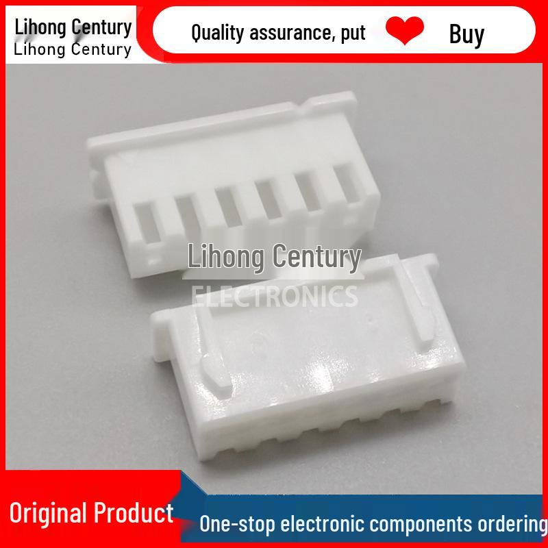 XHP-6 JST Connector Wire-to-Board XH Series, 2.5mm Pitch, 6-Pin Housing