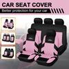 Pink Seat Cover Set (Front Seat Cover, Rear Seat Cover) Various Styles, Truck Seat Cover (2+1 Car Seat Cover)