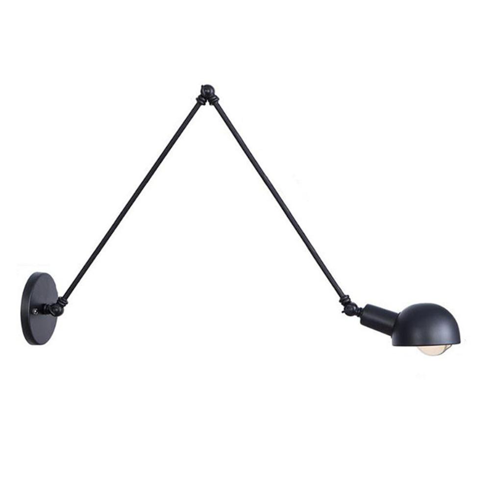 Loft Industrial Adjustable Long Swing Arm Wall Lamp Fixture Vintage Edison Bulb Wandlamp Lamparas De Pared Lights Lampen Sconce