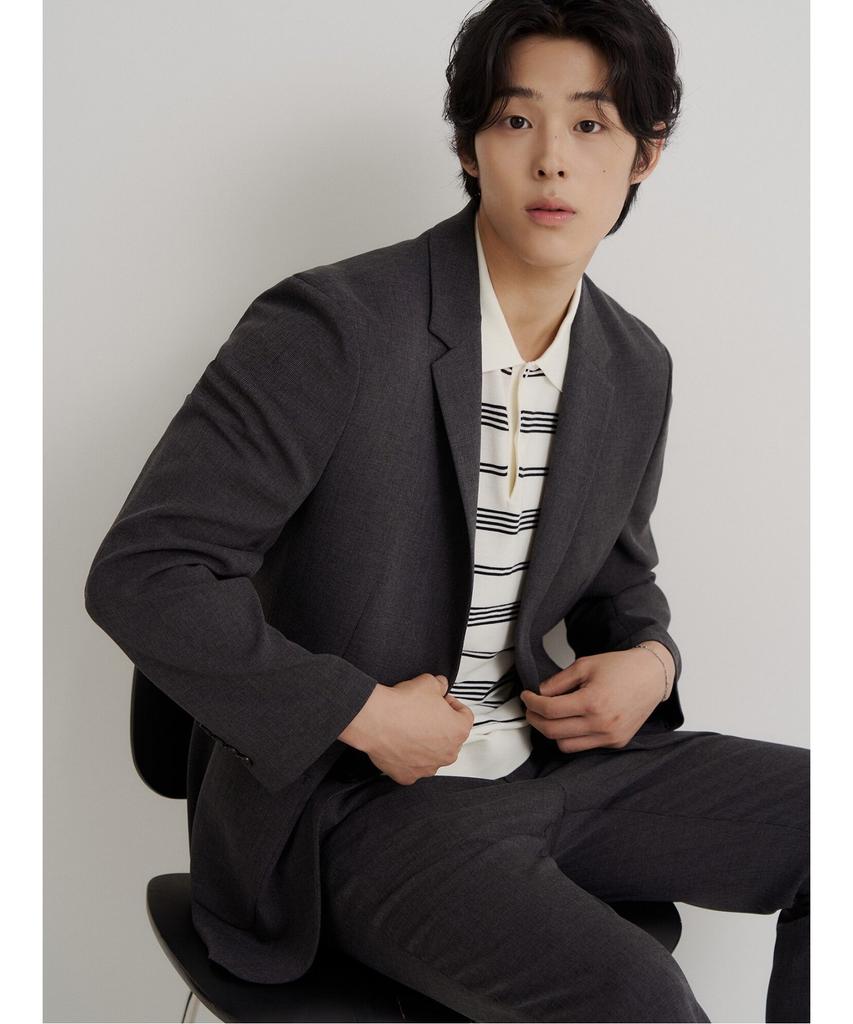 Beanpole Men Stretch Setup Jacket Ash