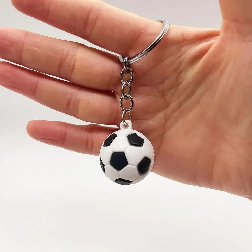 PVC Football Keychain Ornaments Business Volleyball Beach Ball Sport For Players Student Sports Souvenirs Competition Prizes 4