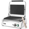 Contact Panini Grill, Grooved, 2200W - Hendi 263655