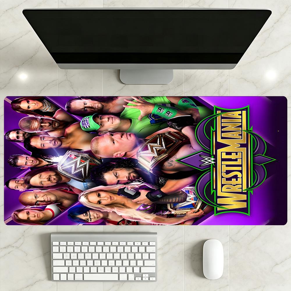 Wrestlemania Gaming Mouse Pad Gaming Laptop Mouse Pad Computer Desk Keyboard Mat Non-Slip Rubber Base Perfect for Office Laptop Gaming Setup