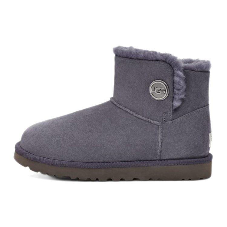 UGG Мини Бэйли Снэпс 'Фиолетово-серый' Женские 1127352-GRST