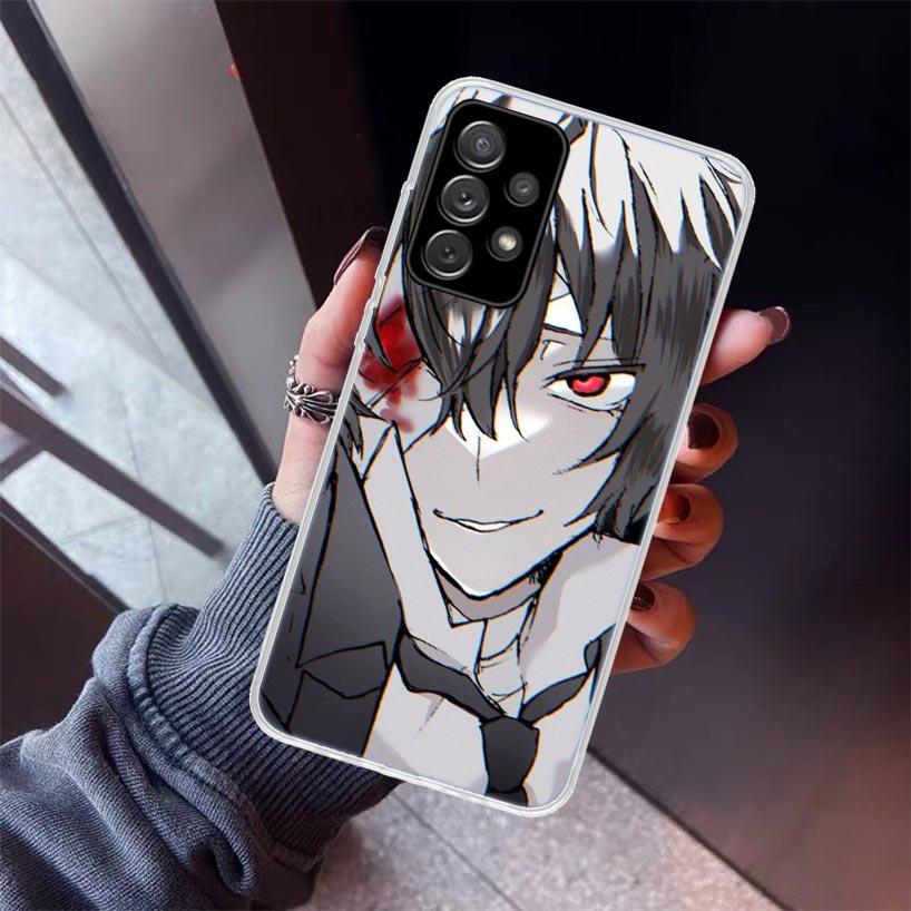 Anime Bungou Stray Dogs Phone Case For Samsung Galaxy A17 A57 A37 A16 A26 A36 A56 A15 A25 A35 A55 A14 A13 A54 A53 A34 A24 A33 A2