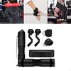 Barbell Squat Pad Set Non Slip Bar Cushion for Lunges Workout Weight Lifting Black