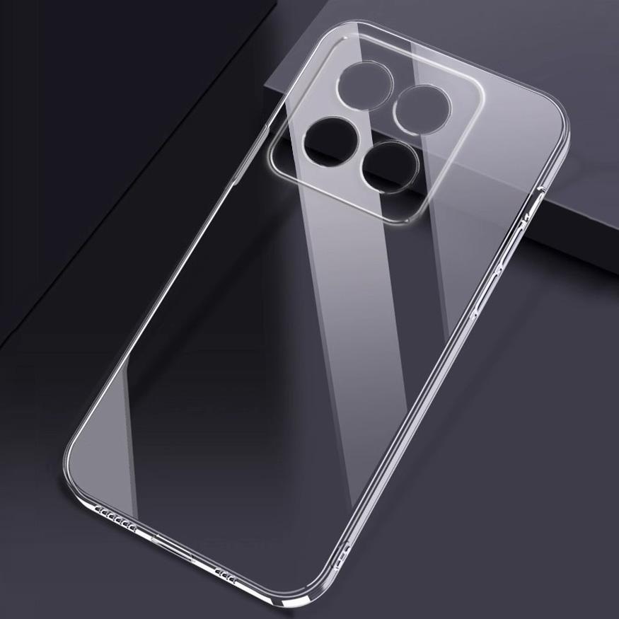 Ультратонкий мягкий защитный чехол из ТПУ для Xiaomi 14t 13t Poco X6 X5 F6 Pro Remdi Note 14 13 12 11 10 Pro, противоударный прозрачный чехол