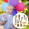 1 Set Of 12 Simulation Egyptian Pyramid Lion Face Like Mummy Box Jack Head Human Body God Toy Model, Suitable For Children Learn