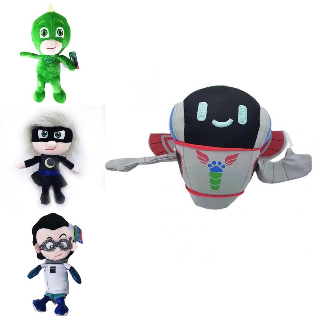 Очаровательная плюшевая кукла Pj Masks с Кэтбоем, Гекко, Лунной девочкой, Совой и Ромео для детей