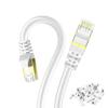 50M Veetop CAT8 LAN Cable Category 8 Ultra High Speed Gigabit 40Gbps 2000MHz SFTP Multiple Shield Gold Plated RJ45 Connector Waterproof Outdoor