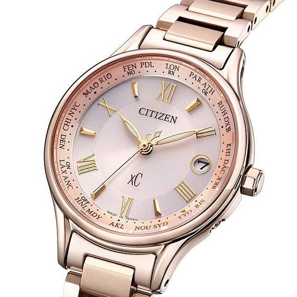 Citizen EC1164-53W ( Watch xC Eco-Drive Radio-controlled H246 Titania Line Happy Flight Bloom Design Sakura Pink)