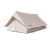 Naturehike Official Shop Lodge Tent Каркасная палатка Поликоттон TC Вентиляция Простая установка Двухслойная семейная кемпинговая передняя комната Сетка из хлопчатобумажной ткани