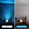 USB Aurora & Water Ripple Projector Light Цветной светодиодный ночник с изменением цвета для спальни, гостиной, декора вечеринки, подарка на день рождения