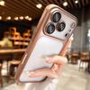 НОВЫЙ Чехол для телефона из матового полупрозрачного ПК с покрытием для iPhone 17 Pro Max Air 16 15 14 Официальный Матовый Защитный чехол со стеклом для объектива