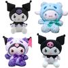 Sanrio Plush Kawaii Sanrio Kuromi My Melody Cinnamoroll Plush Toys Doll Pillow Anime Cartoon Kids Gifts Room Decoration Dolls