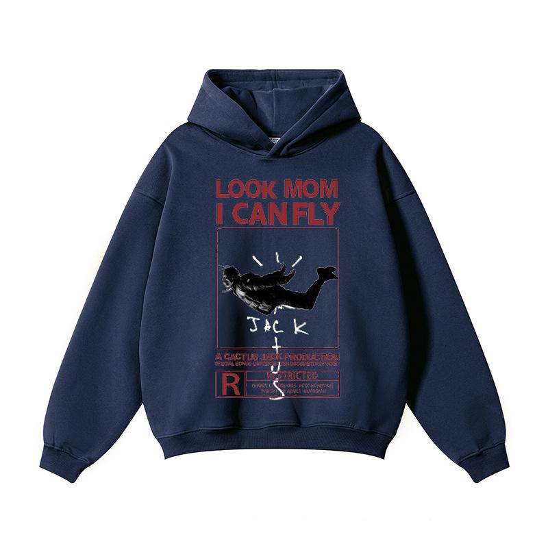 Men Women Spring Autumn Vintage Hoodies Unisex Hip Hop Hooded Sweatshirts Pullovers Tops