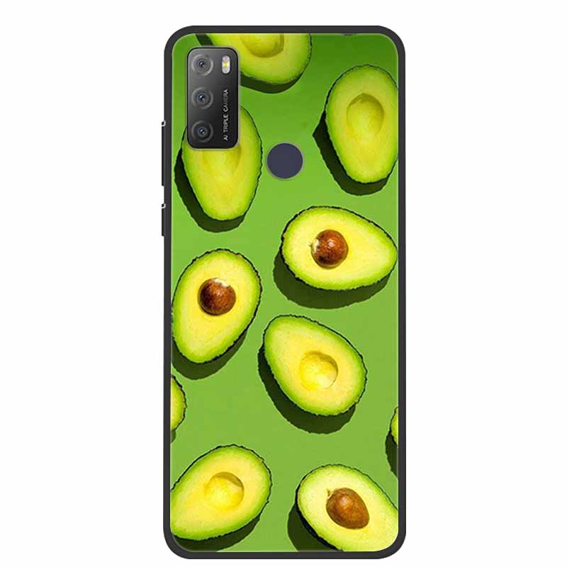 Для Alcatel 1S 2021 чехол роскошный силиконовый мягкий чехол из ТПУ для телефона Alcatel 1S 2020 противоударный милый бампер из ТПУ Fundas Coque