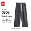 MINISO Men's Loose Fit Straight-Leg Casual Sweatpants