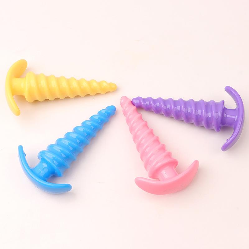 Анальная пробка с винтовой резьбой, эротическая анальная пробка, секс-игрушки для взрослых, анальный расширитель для женщин и мужчин