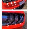 TESIN Car Rear Tail Light Lamp Decoration Cover Trim for Ford Mustang 2018 2019 2020 2021 2022 2023 Taillight Cover Accessories